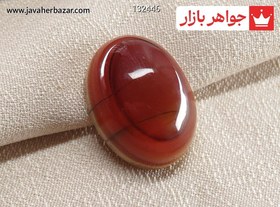 تصویر نگین عقیق باباقوری کد 132446 