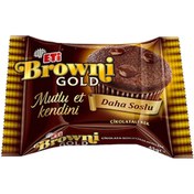تصویر کیک اتی براونی گلد Eti Browni Gold با مغز شکلاتی 45 گرم 
