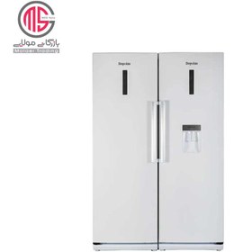 تصویر یخچال فریزر دوقلو دیپوینت مدل D5IU ظرفیت ۴۰ فوت 