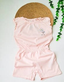 تصویر رامپر دخترانه لوپیلو گلبهی | سایز ۱۲ تا ۲۴ ماه 