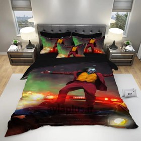 تصویر ست روتختی پسرانه طرح جوکر کد 237 Boy's bedding set, joker design, code 237