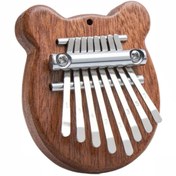 تصویر کالیمبا مینی مدل خرس چوبی 