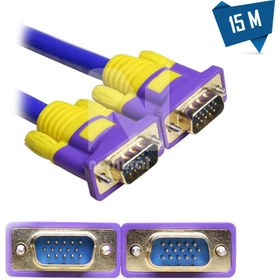تصویر کابل VGA مانیتور 15 متری اُسکار (VGA OSCAR 15M) 
