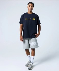 تصویر تیشرت مردانه مشکی نایکی | 8383737e 