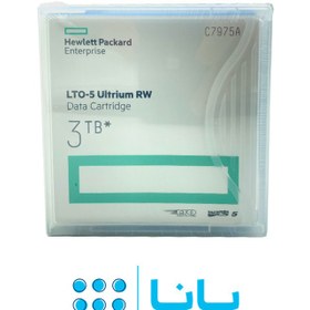 تصویر HPE LTO-5 Ultrium 3TB RW Data Cartridge – C7975A 