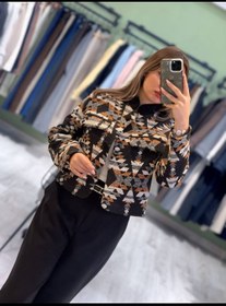 تصویر کراپ کت زمستانی 