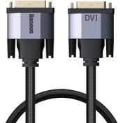 تصویر کابل تبدیل دی‌وی‌آی 1 متری بیسوس Baseus Enjoyment Series DVI Male To DVI Male Cable CAKSX-Q0G 
