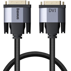 تصویر کابل تبدیل دی‌وی‌آی 1 متری بیسوس Baseus Enjoyment Series DVI Male To DVI Male Cable CAKSX-Q0G 