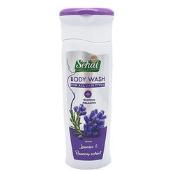 تصویر شامپو بدن رزماری و لوندر 300 میل صحت Sehat Sooting Relaxing Body Wash 300ml