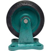 تصویر چرخ چدنی سنگین لاستیکی سایز 20 