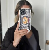 تصویر قاب گوشی اپل طرح دلار پاتریک و باب اسفنجی 