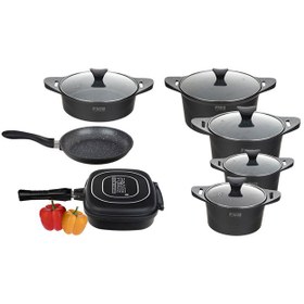 تصویر سرویس پخت و پز 13 پارچه فورته مدل آیکون Forte Icon Pot Set_13 PCS