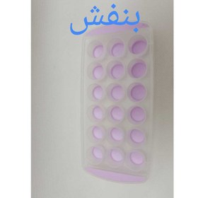 تصویر قالب یخ مدل سیلیکونی - سبز 