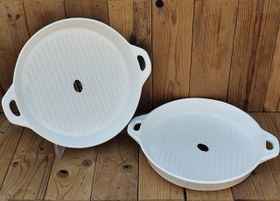 تصویر مرغ خوری کف شیار سرامیکی 