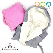 تصویر حوله دو لایه سگ و گربه آدی 