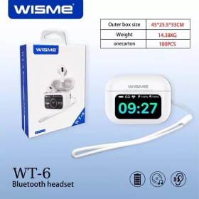 تصویر ایرپاد بلوتوثی Wisme WT-6 Wisme WT-6