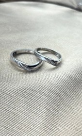 تصویر حلفه ست نقره 03 