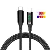 تصویر کابل شارژ تایپ سی به تایپ سی هیمی مدل Fusion Max طول یک متر Himi Fusion Max Type-C to Type-C Charging Cable