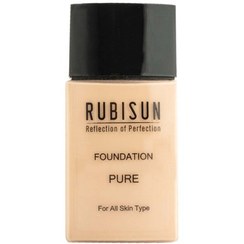 تصویر کرم پودر روبی سان Rubi Sun مدل Pure حجم 30 میلی لیتر 