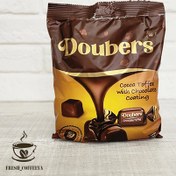 تصویر تافی کاکائویی با روکش شکلات شیری دوبرز ( Doubers ) 