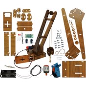 تصویر کیت آموزشی ساخت جرثقیل ایزی کیت 