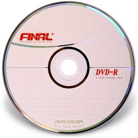 تصویر DVD خام فینال Final بسته 50 عددی 