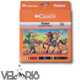 تصویر مدادرنگی 24 رنگ کنکو 