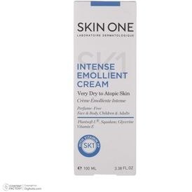 تصویر کرم امولیانت پوست خیلی خشک و آتوپیک اینتنس اسکین وان 100 میلی لیتر Skin One Intense Emollient Cream 100 ml