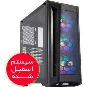 تصویر سیستم اسمبل شده گیمینگ و رندرینگ بایوستار مدل B16 با پلتفرم اینتل PC B16 Office Biostar 10700 16GB(3200) RAM 256GB SSD vga 2060 6g