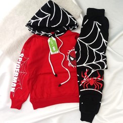 تصویر هودی شلوار مرد عنکبوتی 