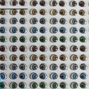 تصویر چشم رزینی کد 9 ،5میل ،بسته 20 جفتی 