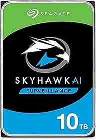 تصویر Seagate Skyhawk AI 10TB ویدئو هارد دیسک هارد HDD 3.5 اینچ SATA 6GB/S 256MB حافظه پنهان برای سیستم دوربین امنیتی DVR NVR (ST10000VE001) Seagate Skyhawk AI 10TB Video Internal Hard Drive HDD 3.5 Inch SATA 6Gb/s 256MB Cache for DVR NVR Security Camera System(ST10000VE001)