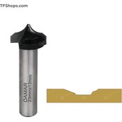 تصویر تیغ تحتانی CNC دامار مدل DM-MDNC162304A-3 CNC Cabinet Door Bit