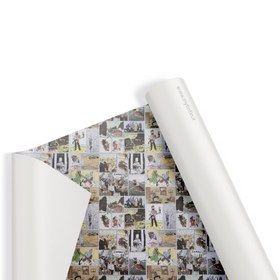 تصویر کاغذ کادو تن تن - طرح دو 