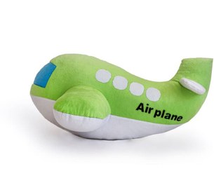 تصویر عروسک هواپیما - بزرگ 50*55 / سبز 