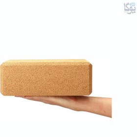 تصویر آجر یوگا چوب پنبه 