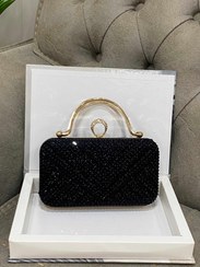 تصویر کیف زنانه مجلسی - مشکی 