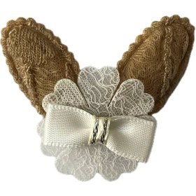 تصویر تکه‌دوزی طرح گوش خرگوش 