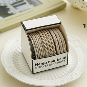 تصویر باکس کش مو رنگی 