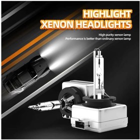 تصویر لامپ زنون D3S ۳۵ وات ۶۰۰۰ کلوین 