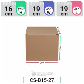 تصویر جعبه مدل دار دایکاتی کد CS-B15-27 