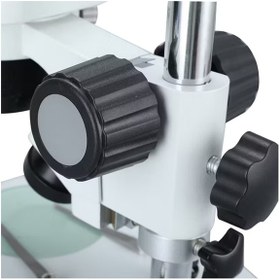 تصویر استریو میکروسکوپ سه چشمی و لوپ جواهرشناسی مدل ZTX-3E-C3 