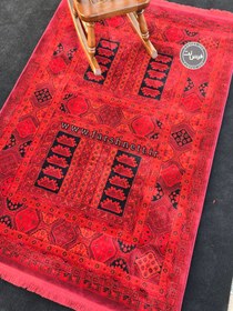 تصویر فرش ماشینی بزرگمهر کاشان طرح ۷۸۰۰۸ شرابی - 3*2 