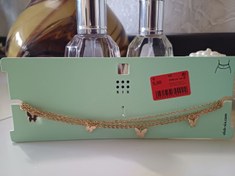 تصویر اکسسوری زنجیر شکم برند six ،مدل پروانه 