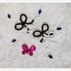 تصویر پاپیون کریستال 