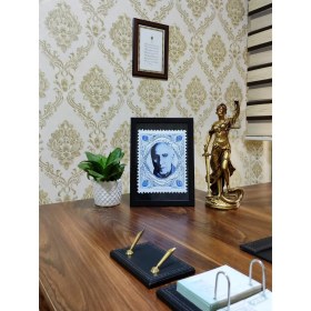 تصویر نقش تمبر دکتر محمد مصدق 