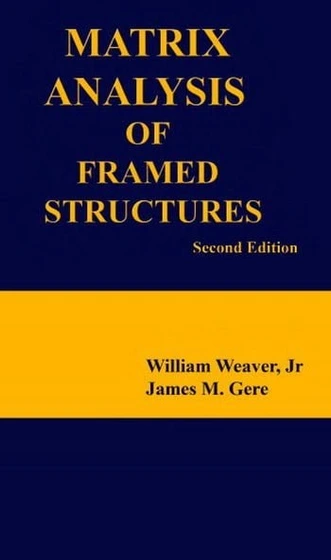 خرید و قیمت دانلود کتاب Weaver W., Matrix Analysis Of Framed Structures ...