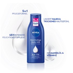 تصویر لوسیون بدن نیوآ مدل Nourishing حجم 400 میلی لیتر NIVEA Nourishing Body Lotion 400ml