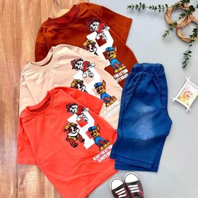 تصویر تیشرت شلوارک سگ های نگهبان 