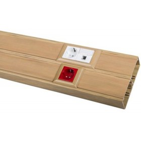 تصویر بدنه + درب باريک 2 تکه 50*150 طرح چوب سوپيتا 